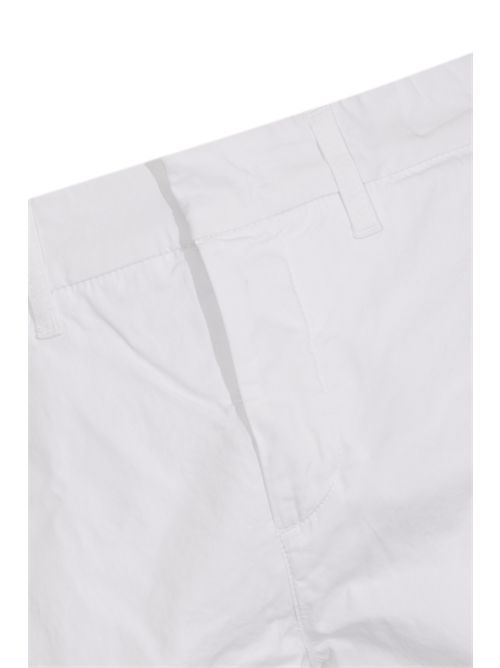 Pantalone Capri con risvolto Bianco FAY | NTM8652187TGURB001