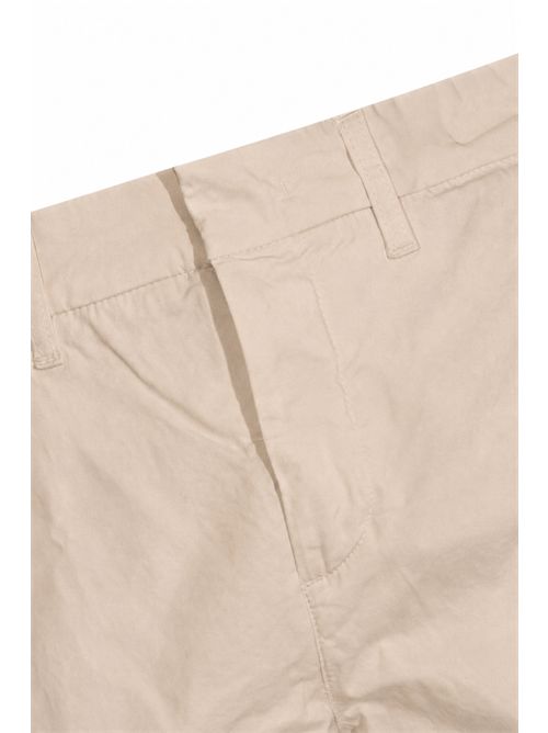 Pantalone Capri con risvolto Beige FAY | NTM8652187TGURC205