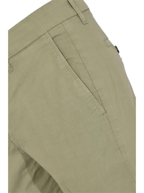 Pantalone Capri con risvolto Verde FAY | NTM8652187TGURV616