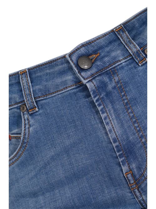 Jeans 5 Tasche in Denim Stretch di cotone FAY | NTM8752196LZEDU207