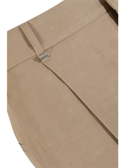 Pantaloni Regular Fit in Gabardine di viscosa e lino FAY | NTW80524940ZDSC804