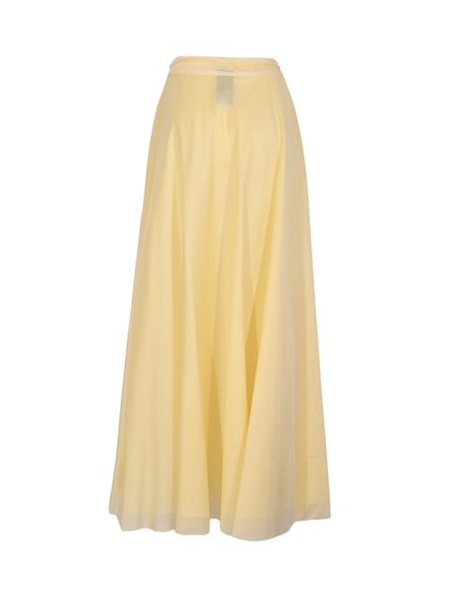 Gonna lunga in chiffon con cinturino HANITA | H.G1048.4582703.CHANTILLY