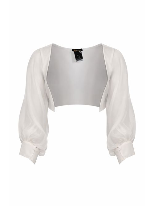 Giacca coprispalle in seta HANITA | H.M3224.466402.PANNA