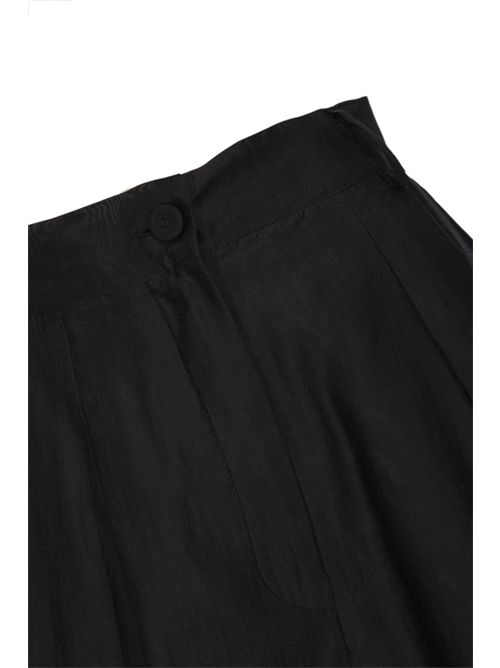 Pantalone ampio in tulle HANITA | H.P1631.4582NERO