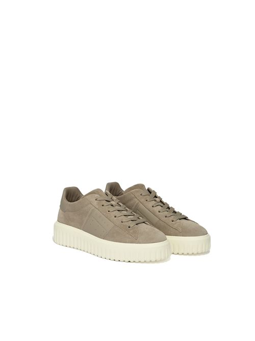 Sneakers H-Stripes in suede Marrone HOGAN | HXM6450FO7TUHOC424