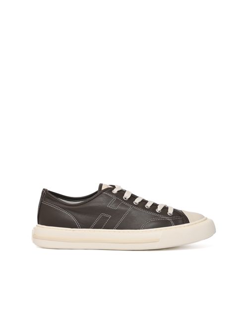 Sneakers Hogan Rebel in pelle Marrone HOGAN | HXM6910FZ60UYE32TQ