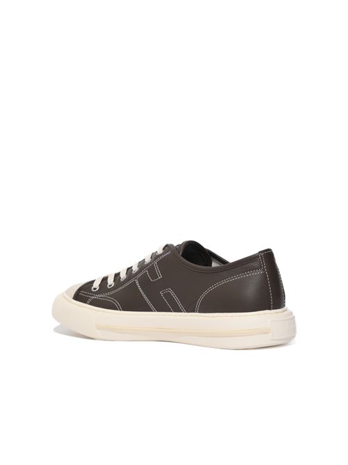 Sneakers Hogan Rebel in pelle Marrone HOGAN | HXM6910FZ60UYE32TQ