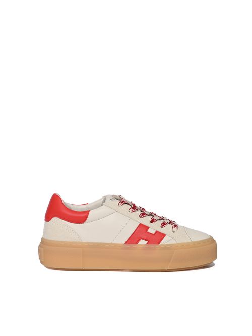 Sneakers Hogan Crosswind in pelle e suede HOGAN | HXW7050GB00V1N0RWB