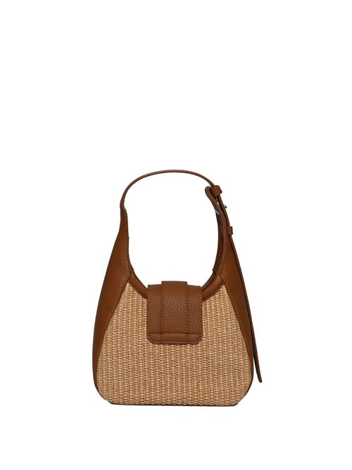 Borsa Hobo Hogan Trend Mini in pelle e rafia HOGAN | KBW01XS1100V131J26