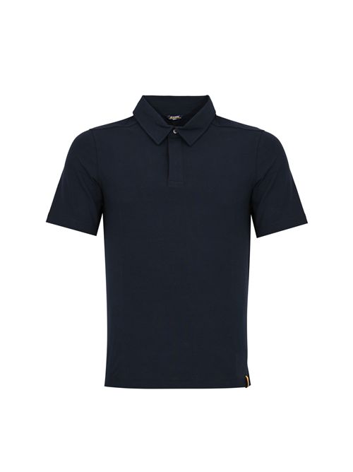 Polo Vincelle Ice in cotone Blue Depht K-WAY | K5135IWK89