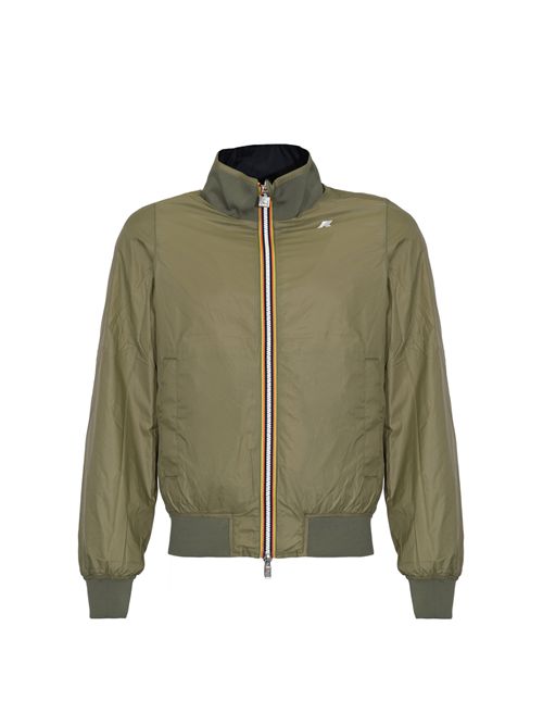 Giacca Arsene Plus.2 Reversibile Blue Depht/Green K-WAY | K6123PWB0T