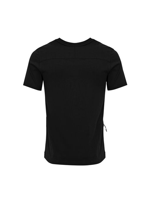 T-shirt Leonide in jersey di cotone Black Pure K-WAY | K7142KWUSY