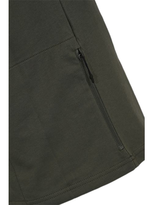 T-shirt Leonide in jersey di cotone Green Blackish K-WAY | K7142KWWMR