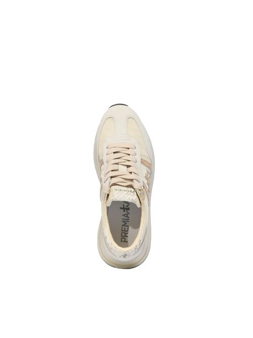 Sneakers Bethcoin 8147 in pelle e tessuto OffWhite PREMIATA | BETHCOIN8145