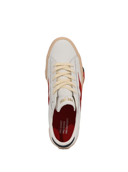 Sneakers Royal Classic in pelle White/Red PRO-KEDS | RC226SLMLSWH00006WHITE/RED