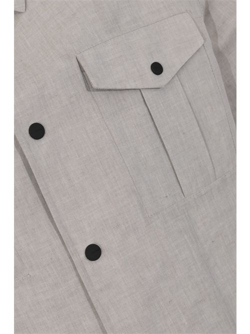 Giacca Lynco Overshirt in misto lino e cotone RRD | 2603186