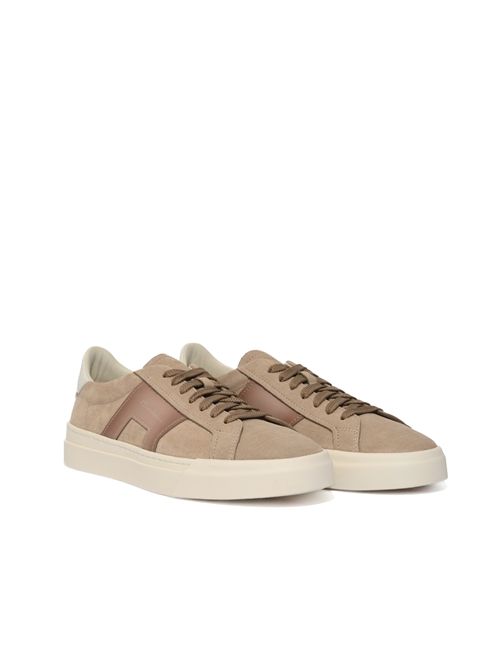 Sneakers DBS in suede e pelle Santoni | MBGT21964PNNCFCTM50