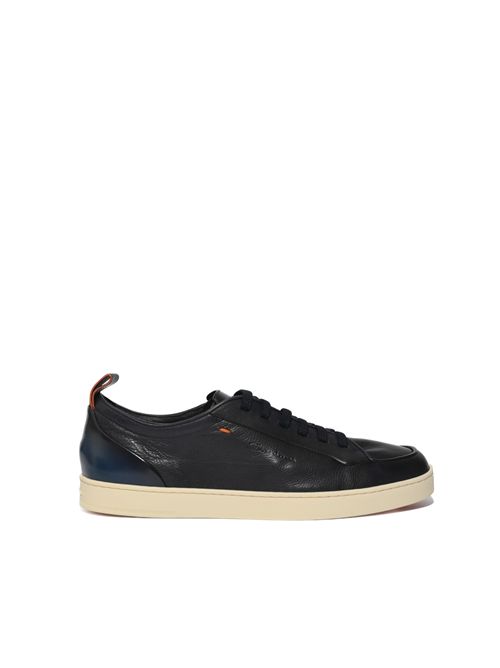 Sneakers in pelle martellata Blu Santoni | MBNO22184TIRTFRIU48