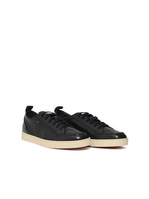 Sneakers in pelle martellata Blu Santoni | MBNO22184TIRTFRIU48