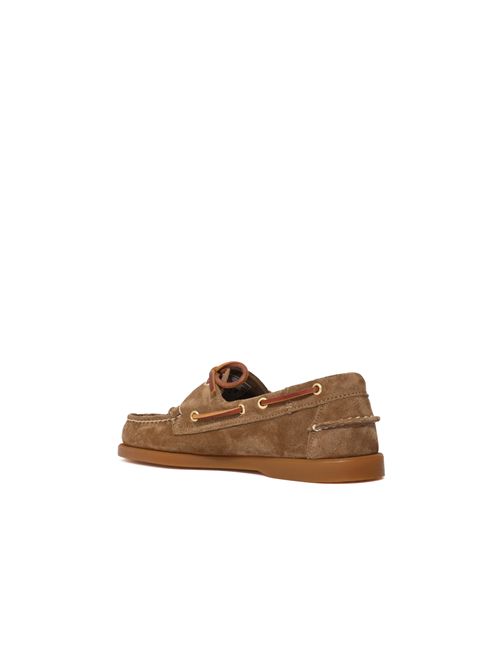 Mocassino Portland Artisan Ox in suede Tabacco Sebago | 78123GWAH1