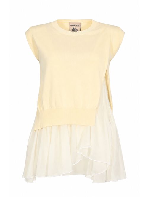 Top Addy in cotone Semicouture | S6SA01A21-0