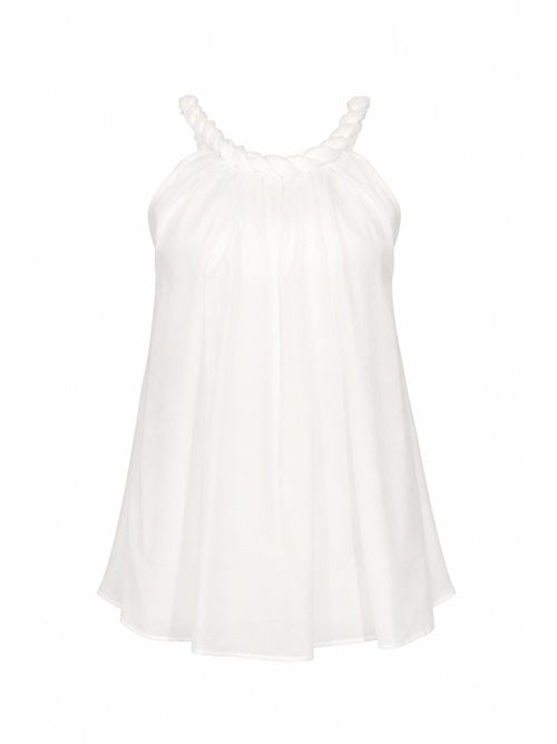Top Paulene in cotone e seta Semicouture | S6SI02A21-0