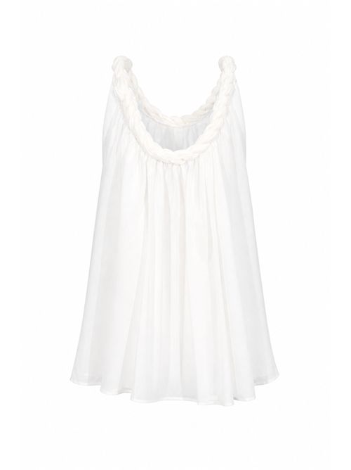 Top Paulene in cotone e seta Semicouture | S6SI02A21-0