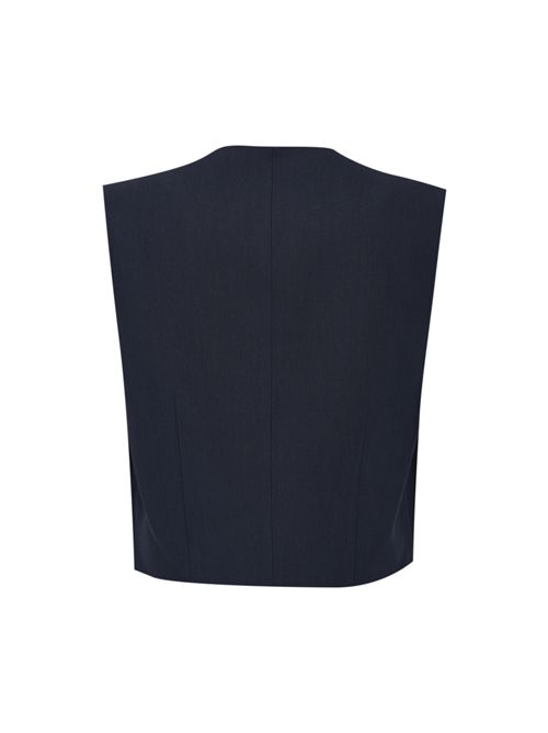 Gilet Margarita in viscosa e lana Semicouture | Y6SI03N06-1