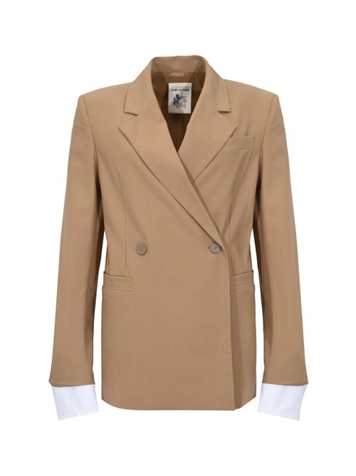 Giacca Dulcinea doppiopetto in fresco lana Semicouture | Y6SI10V59-0