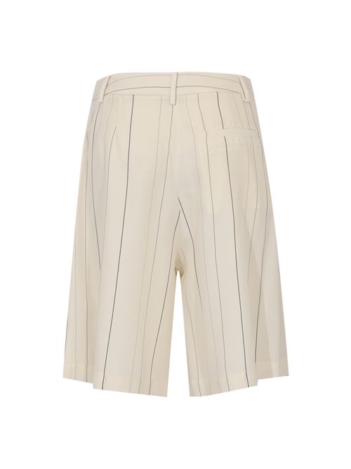 Shorts Paloma in misto viscosa e lana Semicouture | Y6SI60RG107