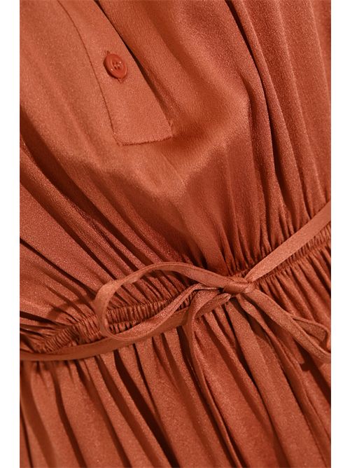 Abito Josefina in raso di misto seta Semicouture | Y6SM25U03-0