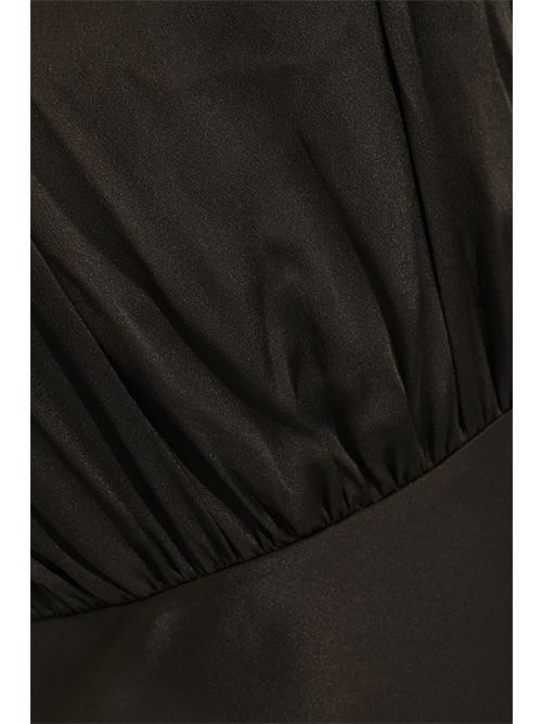 Abito lungo Casilda in raso di misto seta Semicouture | Y6SM32V22-0