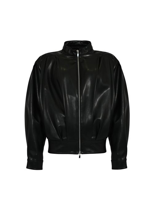 Giacca over Naia in similpelle Semicouture | Y6ST30Y69-0