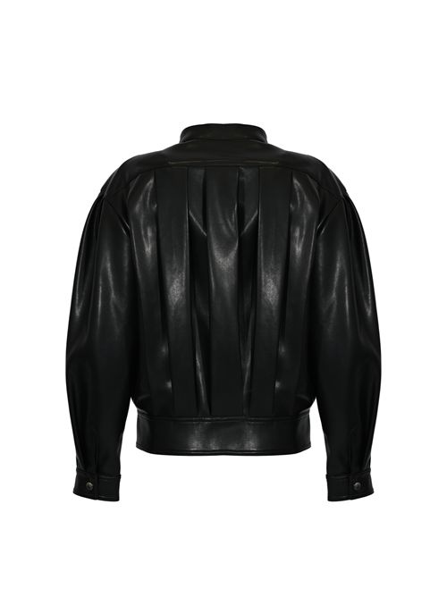 Giacca over Naia in similpelle Semicouture | Y6ST30Y69-0