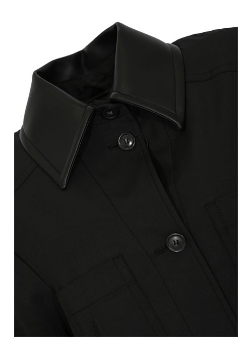 Over shirt SPXSUPERBO in cotone con retro plissé SPORTMAX | 2612021041600003