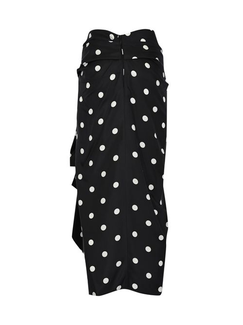 Gonna con nodo SPXGENTILE in twill di seta SPORTMAX | 2612101012600003