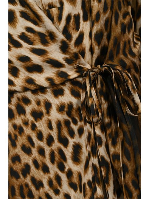 Abito chemisier incrociato SPXCINEMA in twill di seta SPORTMAX | 2612221072600001