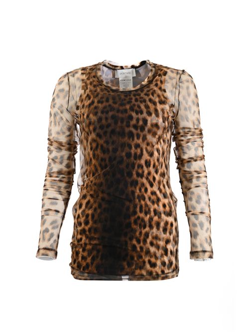Top SPXZEBU bi-materiale animalier SPORTMAX | 2612941072600001