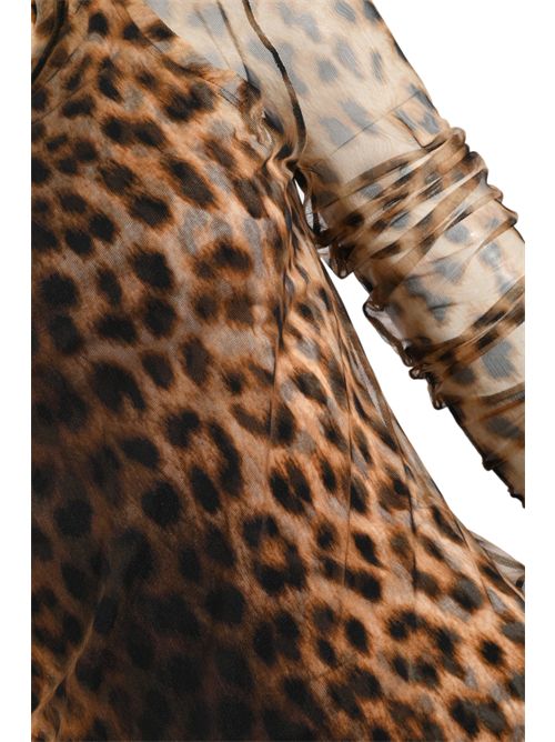 Top SPXZEBU bi-materiale animalier SPORTMAX | 2612941072600001