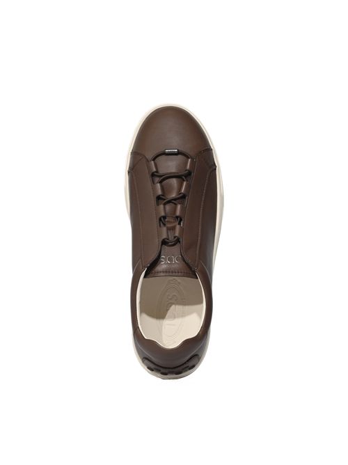 Sneakers in pelle Marrone TOD'S | XXM04L0JF40U1PS804