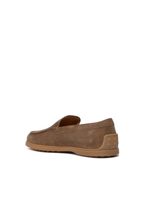 Mocassino Pantofola in pelle scamosciata TOD'S | XXM78L0AJ30RE0S818