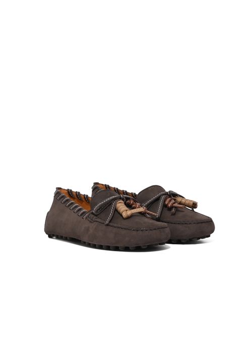 Mocassini Gommino con nappine in suede TOD'S | XXW22L0JW00UFQS808