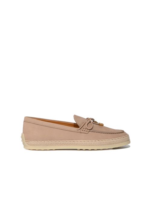Mocassini in nabuk Rosa TOD'S | XXW92K0JV70UFQM027
