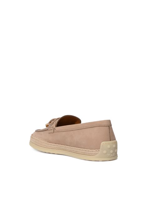 Mocassini in nabuk Rosa TOD'S | XXW92K0JV70UFQM027