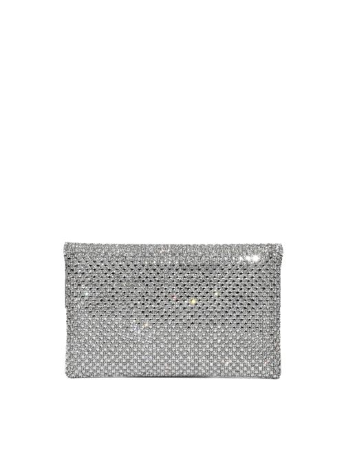 Pochette Morna con strass Argento TWENTYFOURHAITCH | BAG00064ARG