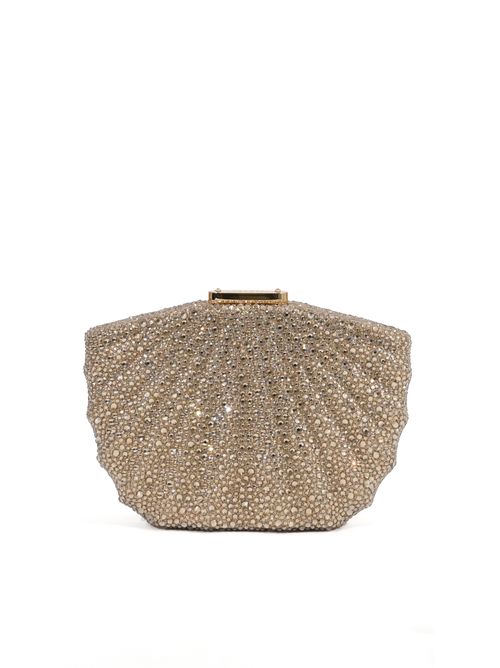 Clutch Bonita con strass Oro TWENTYFOURHAITCH | BAG00066ORO