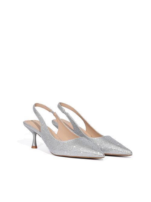 Décolleté Phucket con strass Argento TWENTYFOURHAITCH | S0102ARG