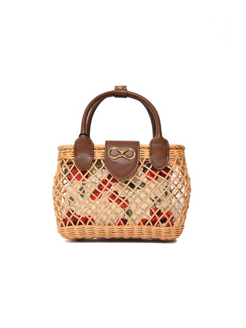 Borsa a tracolla in vimini con pochette TWINSET | 261TD825211617