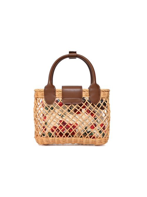 Borsa a tracolla in vimini con pochette TWINSET | 261TD825211617