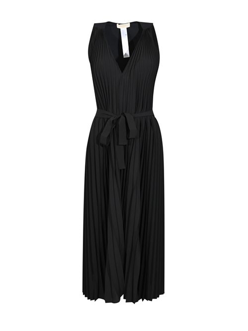 Abito lungo plissettato in popeline e crêpe de Chine TWINSET | 261TE203000006